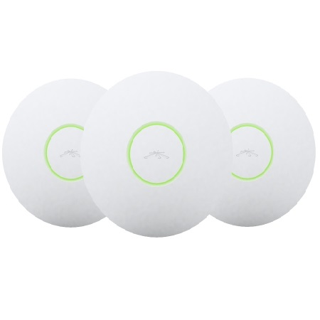 Access Point UBIQUITI UniFi (UAP-3) Wireless N300 แพ็ค 3 ชิ้น