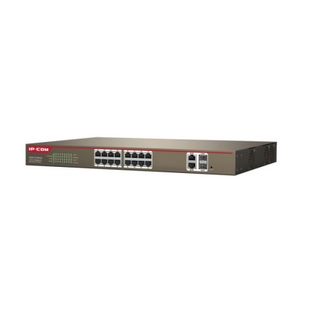 S3300-18-PWR-M 16-Port 100M+2-Port Gigabit TP/SFP Combo Web Smart PoE Switch