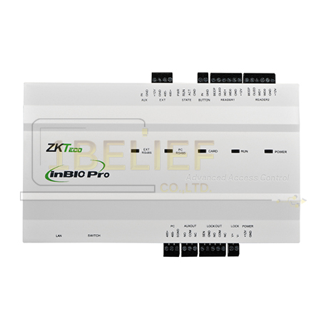 เครื่องควบคุมประตู ยี่ห้อ ZKteco รุ่น INBIO 160 Pro Package B