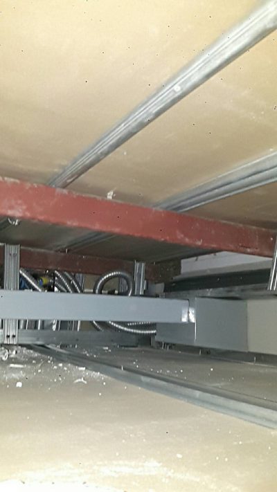 เดินสาย LAN สายโทรศัพท์ฝังในกำแพง ตามจุดต่างๆ ที่ โรงพยาบาลบำรุงราษฎร์