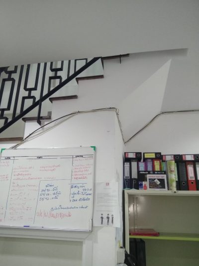 เดินสาย LAN เชื่อมต่อระบบ Network ที่ บริษัท ดิ ไอเฟล รามคำแหง (ซอยมิสทีน) กทม.