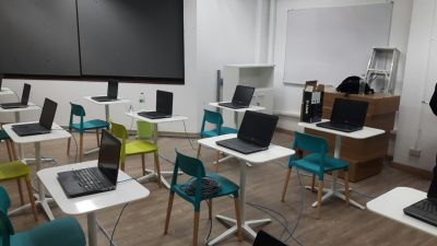 เดินสาย LAN 15 จุด ยืดกับผนัง พร้อมใส่เบอร์ ที่ บริษัท อีอ๊อกซ์ (กรู๊ท) จำกัด