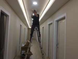เดินสาย LAN เชื่อมต่อระบบ Network  Mikrotik   บริษัท มาสเตอร์ ฟอร์ม อินดัสตรี้ จำกัด
