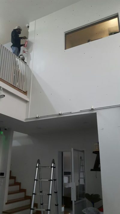 เดินสาย LAN เชื่อมต่อระบบ Networkและเดินสายโทรศัพท์เข้าตู้สาขา บริษัท ปาร์คพลัส จำกัด