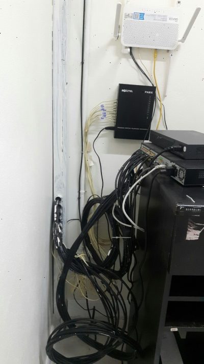 ติดตั้งตู้สาขาและเดินสายโทรศัพท์ บริษัท Arditech Trading Co., Ltd