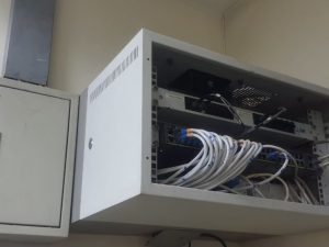 ทำสาย LAN เชื่อมต่อระบบ Network  โรงพยาบาลซีจีเอชสายไหม