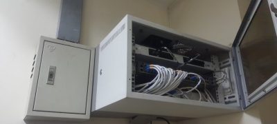 ทำสาย LAN เชื่อมต่อระบบ Network  โรงพยาบาลซีจีเอชสายไหม