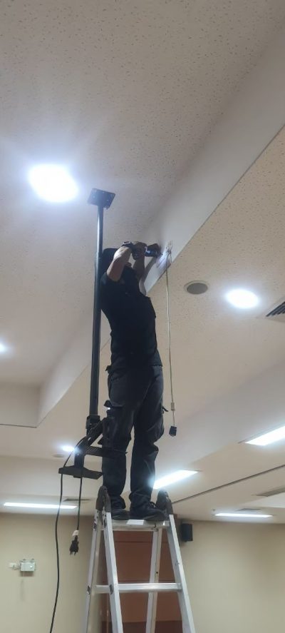 ทำสาย LAN เชื่อมต่อระบบ Network  โรงพยาบาลซีจีเอชสายไหม