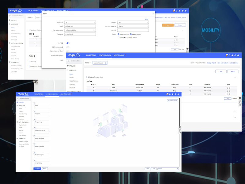 การใช้งาน Ruijie Cloud Service